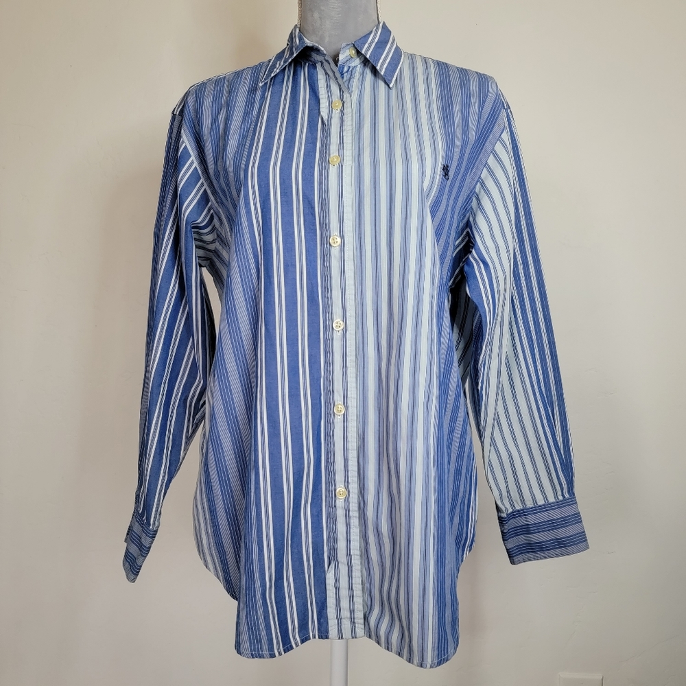 Lauren Ralph Lauren Button Long Sleeve